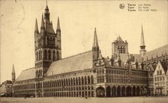 CPA Ypres Markets Of Market The Cloth Halls