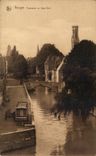 CPA Bruges Panorama of the Green Quay