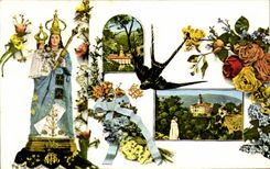 CPA Souvenir de Notre Dame de Laghet