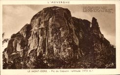 CPA Auvergne the Mount Gilds Peak of the Capuchin