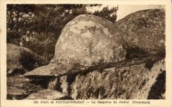 CPA Fort De Fontainebleau La Casquette Du Jockey