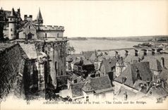 CPA Amboise Chaleau And the Bridge The Castle And The Bridge