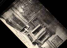 CPA Azay la cortina el cuarto Louis XIII del castillo