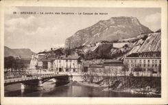 CPA Grenoble Le Jardin Des Dauphins Le Casque De Neron