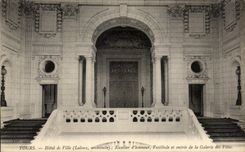 CPA Tours Town hall Main staircase Hall and Entering Gallery of Fites