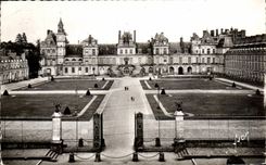 CPA Fontainebleau Le Palais Cour des Adieux