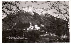 CPA Chateau De Menthon et Ler Dents de Lanfon