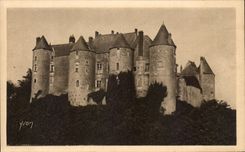 CPA Soft France Loire ch4ateau Castle of Luynes