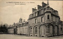 CPA La Ferte Vidame Le Chateau Facade Exterieure