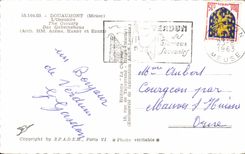 CPA Douaumont the Militaria Ossuary