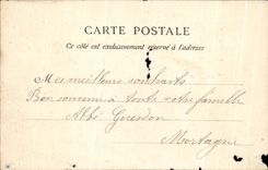 CPA Mortagne L'Eglise Notre dame Des La Normandie