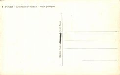 CPA Tours Cathedral St Gothic Gatien Style