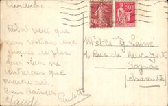 CPA Tours Place of the Town hall Towards the National street