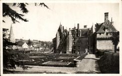 CPA Langeais la arquitectura militar del castillo de la decimo quinta campana-torre