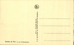 CPA Caves of Han the Lake of Loading