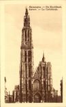 CPA Antwerpen De Hoofdkerk Amberes la catedral
