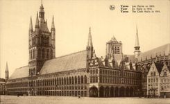 CPA Ypres Markets In 1914 Yper De Halle Ypres The Cloth Halls