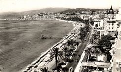 CPA the Dimension Of Cannes Azure Croiselte and Suquet