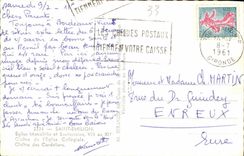 CPA Saint Emilion Church Monolith and Underground Cloister da the Collegiate Church Cloister of Cordeliers