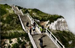 CPA Treport Staircases leading to Cliffs