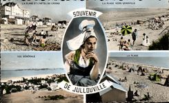 CPA Souvenir De Jullouville