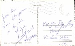 CPA Souvenir De Jullouville