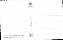 CPA Small Swiss Luxembourg Throat of the Wolf Seen on Echternach Luxembourg