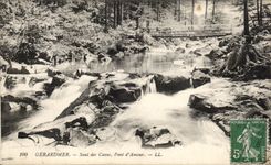 CPA Gerardmer Saut des Cuves Pont d'Amour