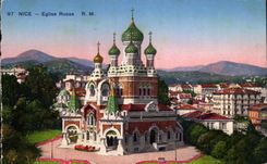 CPA Russian Nice Church Russia
