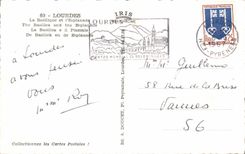 CPA Lourdes La Basillque Et L'Esplanada The Easillea And The Esplanade