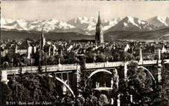 CPA Bern Und Die Alpen