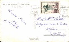 d'Olonne de los Sables de CPA el ayuntamiento