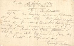 CPA Les Pyrenees Lourdes L'Apparition