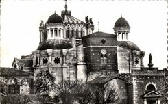 CPA la basilica y la iglesia de I Ancienne del ARS