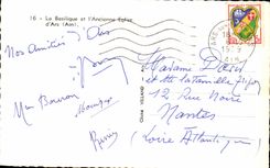 CPA la basilica y la iglesia de I Ancienne del ARS