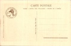 CPA Room Joffre Museum of the army Invalides Paris Militaria