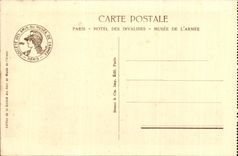 CPA Room Foch Museum of the army Invalides Paris Militaria