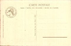 CPA Aubert the Protesters Museum of the army Invalides Paris Militaria