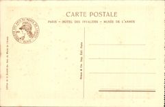 CPA In Muds Museum of the army Invalides Paris Militaria