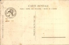 CPA Maurice Dubois the Two Sacrifices Museum of the army Invalides Paris Militaria Christ Angel