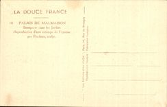 CPA Palais De Malmaison Salle Du Conseil Napoleon