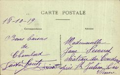 CPA Chambord Le Chateau Facade Nord