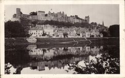 CPA Soft France Loire ch4ateau Chateau De Chinon