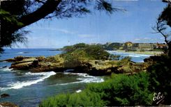 CPA Biarritz Le Rocher Du Basta