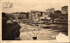 CPA Biarritz Vue d'Ensemble
