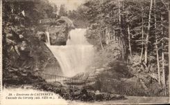 CPA Enuirons De Cauterets Cascades Of Cerisey