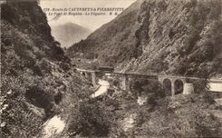 CPA Route De Cauterets Pierrefitte Port De Meyaba Peguere