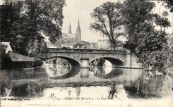 CPA Chartes Le Pont neuf