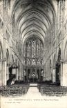 CPA Chartres Interieur De L'Eglise Saint Pierre