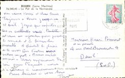 CPA Rouen Pot Of Normandy